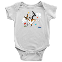 Load image into Gallery viewer, BLAH! - Here comes trouble! (again!) Short sleeved Onesie for babies and toddlers
