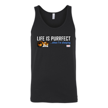 Load image into Gallery viewer, Life is Purrfect - Mens and Womens Tank
