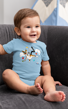 Load image into Gallery viewer, BLAH! - Here comes trouble! (again!) Short sleeved Onesie for babies and toddlers
