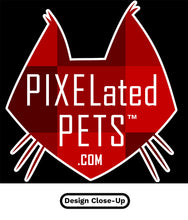 Load image into Gallery viewer, PIXELated PETS™ Original Red Logo Mens and Womens T-shirt
