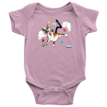 Load image into Gallery viewer, BLAH! - Here comes trouble! (again!) Short sleeved Onesie for babies and toddlers
