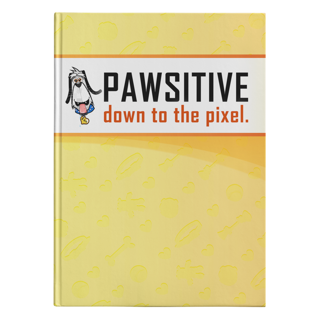 PAWSITIVE down to the pixel - Yellow Journal