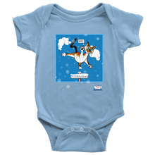 Load image into Gallery viewer, Brrr! It&#39;s COLD outside!- Baby short sleeve onesie
