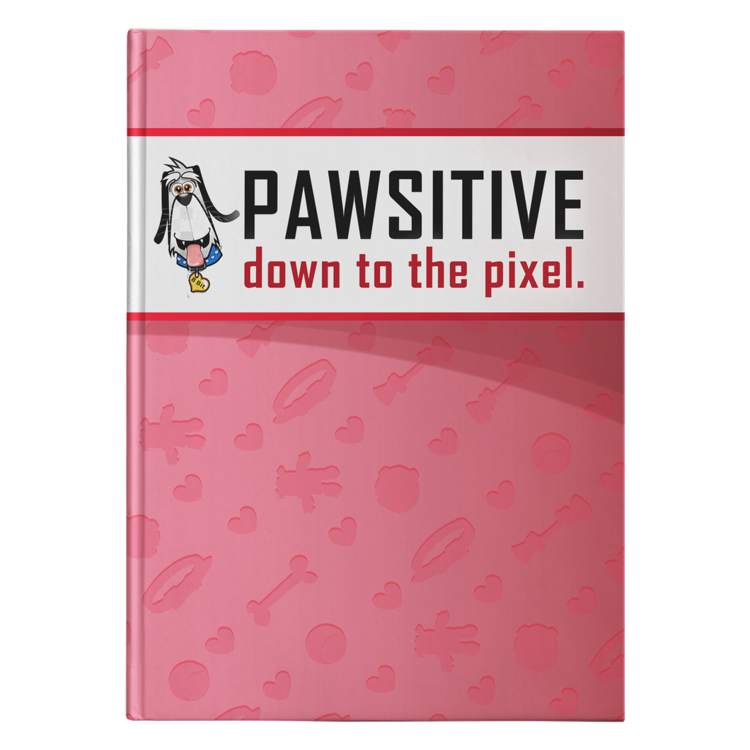 PAWSITIVE down to the pixel -Red Journal